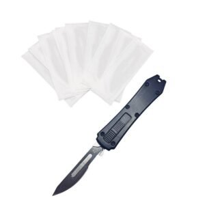 Scalpel Utility Knife With 10 Blade Knife Black Box Cutter