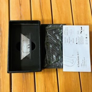 Double Action Box Cutter Utility Knife Blade OTF Knife