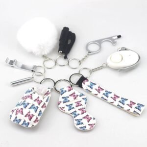 Personal Defense Keychain​ Popular Self-Defense 10-Piece Set
