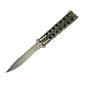 High Quality Helix Butterfly Balisong Knife Black
