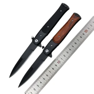 Outdoor folding swordfish camping tactical knife high hardness self-defense mini knife multi-function survival knife