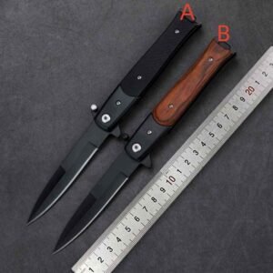Outdoor folding swordfish camping tactical knife high hardness self-defense mini knife multi-function survival knife