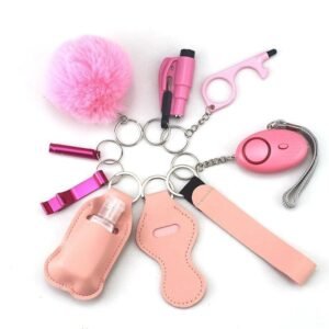 Personal Defense Keychain​ Popular Self-Defense 10-Piece Set