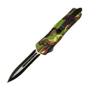 4 INCH Military Switchblade Knife-Camo