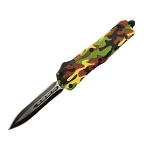 4 INCH Military Switchblade Knife-Camo