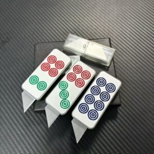 Mahjong tile pusher utility knife