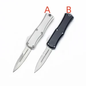 Straight out switchblade OTF knife