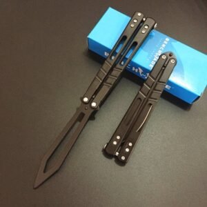 Butterfly swing knife practice tool stainless steel outdoor tool unsharpened