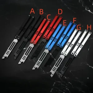 Shark training knife butterfly knife