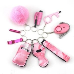 Personal Defense Keychain​ Popular Self-Defense 10-Piece Set