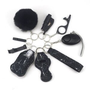 Personal Defense Keychain​ Popular Self-Defense 10-Piece Set