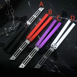 SQUID INDUSTRIES Training Flick Knife Butterfly Knife