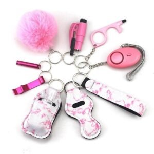 Personal Defense Keychain​ Popular Self-Defense 10-Piece Set
