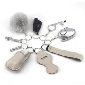 Personal Defense Keychain​ Popular Self-Defense 10-Piece Set