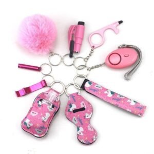 Personal Defense Keychain​ Popular Self-Defense 10-Piece Set