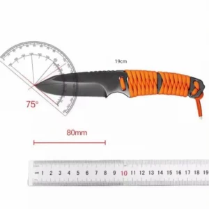 Outdoor series hunting knife with rope Outdoor multi-function knife