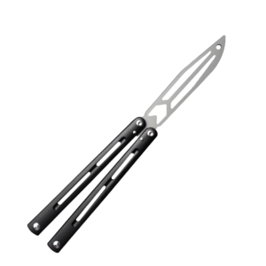 Butterfly Knife Trainer Cnc Process Sleeve Structure Butterfly Knife Fancy Anti-Slip Handle Unsharpened Practice