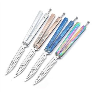 New Particle ORCA Practice Butterfly Integrated Alloy Handle High Quality CNC
