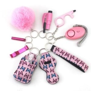 Personal Defense Keychain​ Popular Self-Defense 10-Piece Set