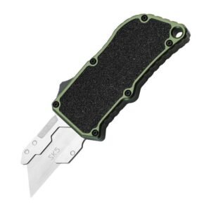 OTF Box Cutter Utility Knife Blade Knife Equipped With 5 Blades