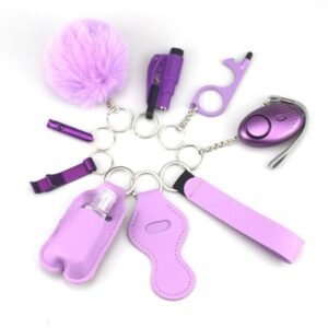 Personal Defense Keychain​ Popular Self-Defense 10-Piece Set