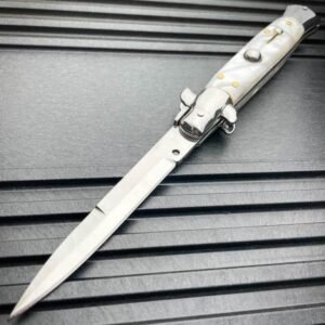 8.75 Inch Italian stiletto switch blade auto pocket knife