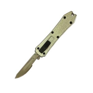 Scalpel Utility Knife With 10 Blade Knife Silver Box Cutter