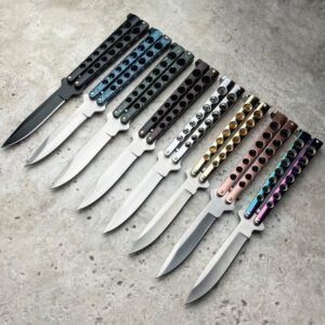 5.25 Inch Closed Helix Butterfly Balisong Knife