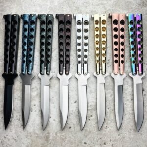 5.25 Inch Closed Helix Butterfly Balisong Knife