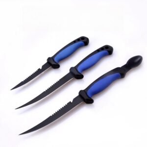 Stainless steel back tooth fish knife