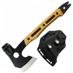 OUTDOORS high hardness tactical axe ,multi-purpose outdoor camping axe ,fire rescue jungle adventure logging axe,self-defense