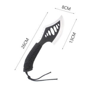 Outdoor multi-purpose camping axe stainless steel rope waist axe engineer axe