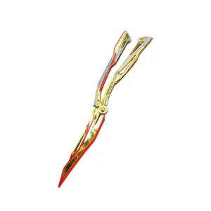 Crossfire game peripheral metal model foldable butterfly knife trainer crafts