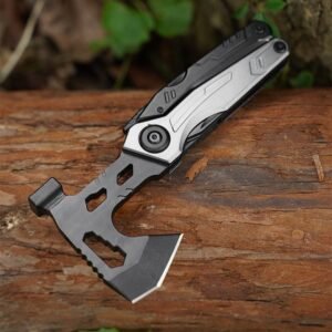 Multifunctional survival axe pliers folding knife pliers hammer with flint multi-purpose tool portable life-saving axe