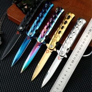 New outdoor folding knife outdoor equipment life-saving knife upgraded version