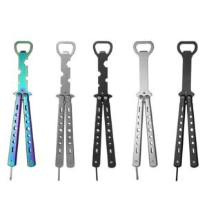 Balisong Bottle Opener Multifunctional Creative Wine Opener For Home Use