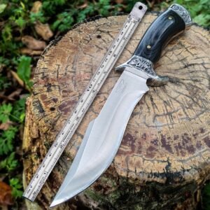 Outdoor survival knife high hardness with knife sheath multifunctional camping small straight knife