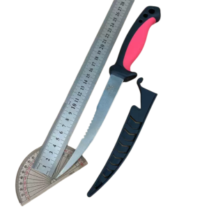 6.5 inch stainless steel fishing knife for sea fishing and outdoor fishing