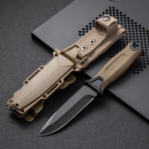 Explorer II outdoor hunting knife wilderness exploration self-defense knife outdoor camping portable knife multi-function tactical knife