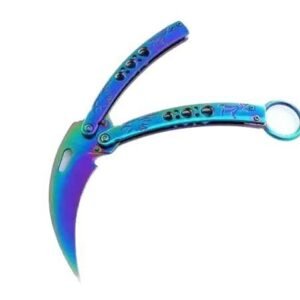 Premium beginner training knife butterfly knife cool play handsome knife unsharpened