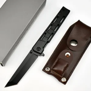 8INCH Tanto Camping Folding Slingshot Knife