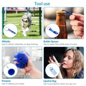 Self Defense Keychain 11-Piece Aluminum Anti-Wolf Alarm Daisy