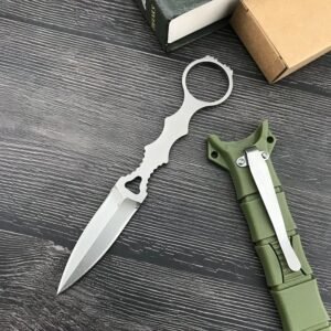 Fixed Blade Knife Stainless Steel Blade with Kydex Sheath Camping Portable Survival Tactical Multitools Hand EDC Knives