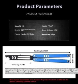 Aluminum handle integrated CSGO peripheral Butterfly Trainer