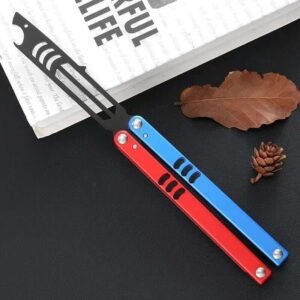 Aluminum handle beginner outdoor practice knife