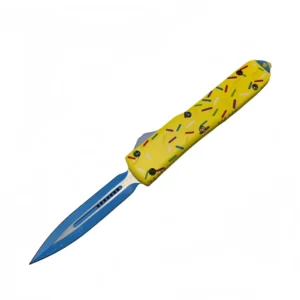 5.5″ UTX70 Yellow Series Dessert Warrior OTF Knife