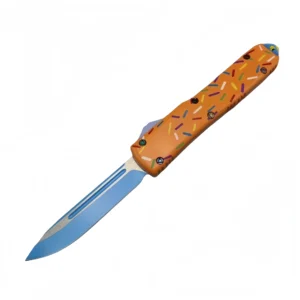 5.5″ UTX70 Orange Series Dessert Warrior OTF Knife