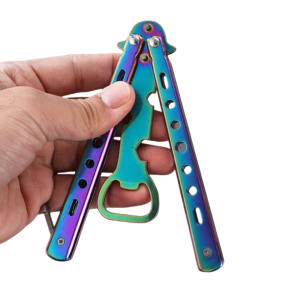 Balisong Bottle Opener Multifunctional Creative Wine Opener For Home Use