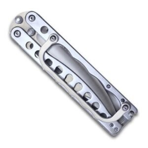 butterfly trench knife-4 colors folding Balisong with knuckle guard
