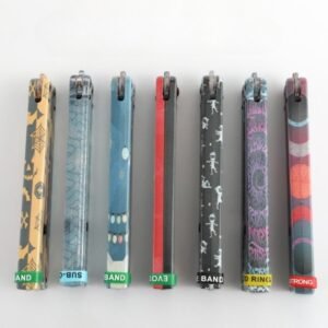 Butterfly Knife Flip Hand Knife Fancy Plastic Knife Training Folding Knife Squid Safe No Open Edge